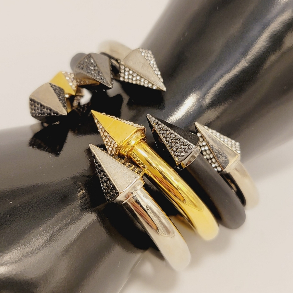 Vita Fede Titan Bracelet 24k Gold-Plated Unisex New